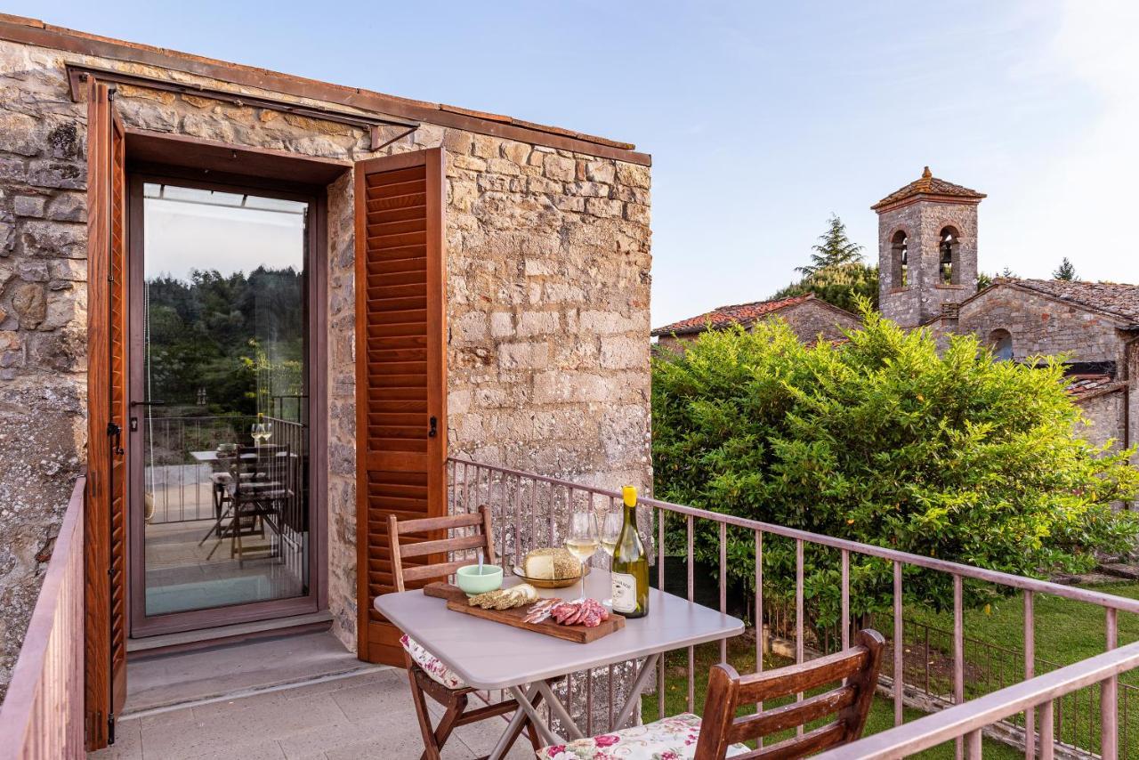 L'Abbazia Villa Lucolena in Chianti Exterior photo